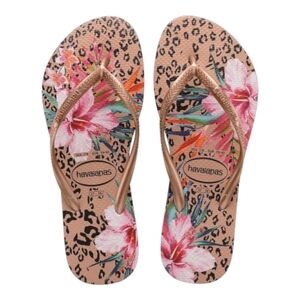 $26 HAVAIANAS Kids' Slim Animal Print Flip Flops